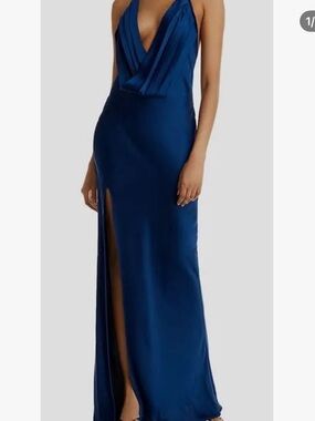 RAMY BROOK NAVY FORMAL GOWN